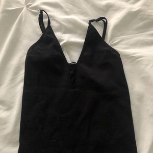 Free people black mesh tank!